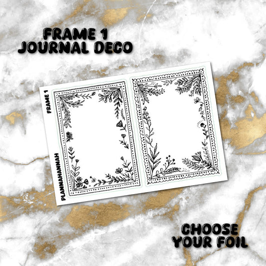 Frame 1 | Foiled Journal Deco
