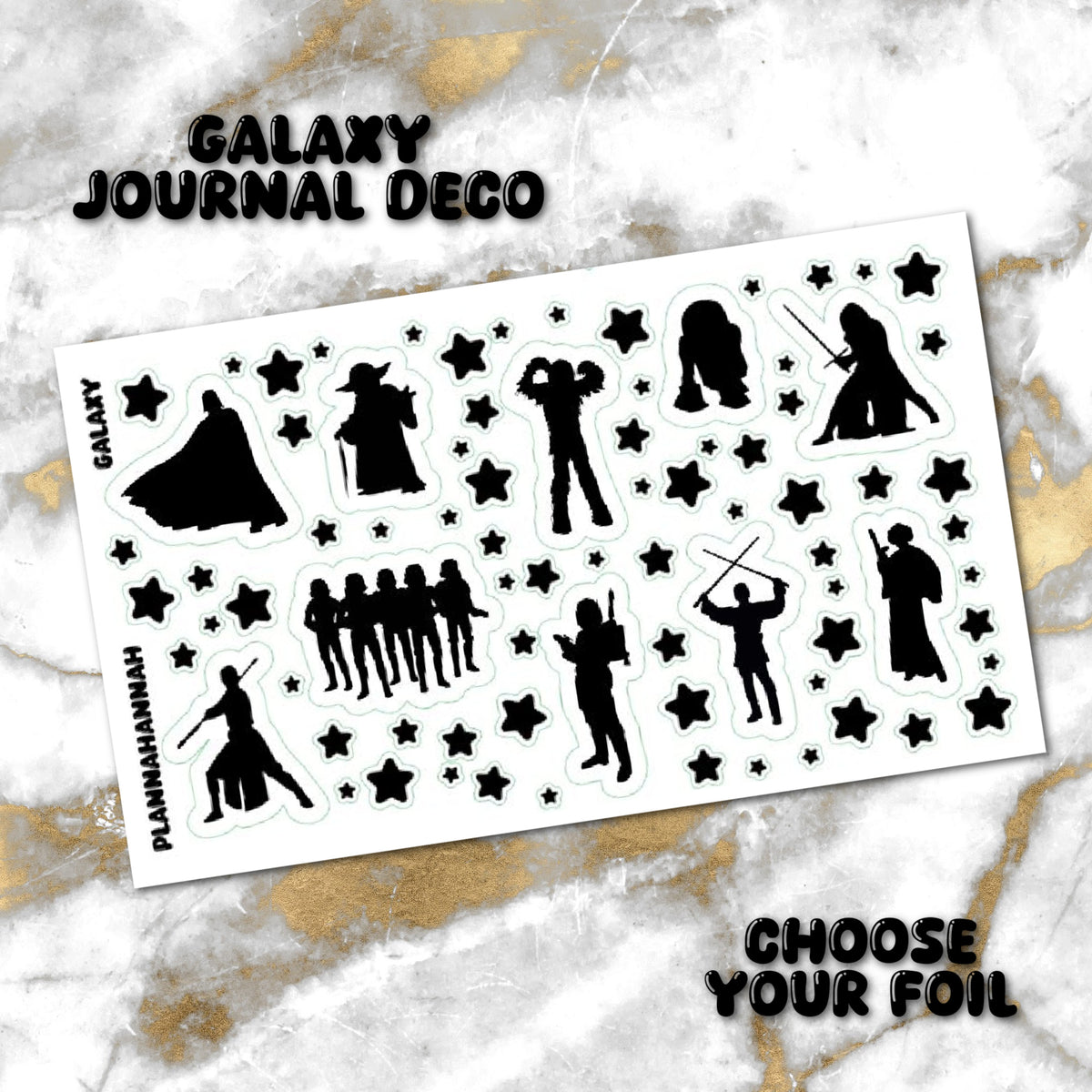 Galaxy | Foiled Journal Deco