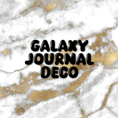 Galaxy | Foiled Journal Deco
