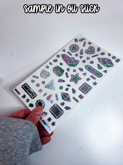 Gems | Foiled Journal Deco