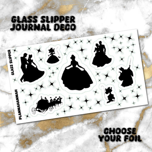 Glass Slipper | Foiled Journal Deco