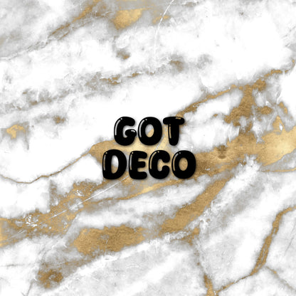 GOT | Foiled Journal Deco