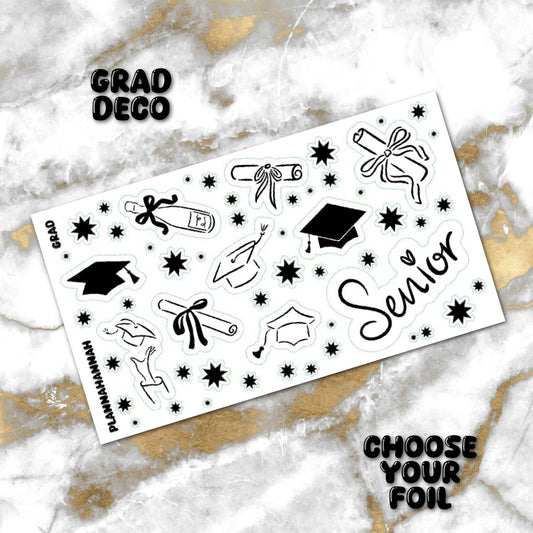 Grad | Foiled Journal Deco