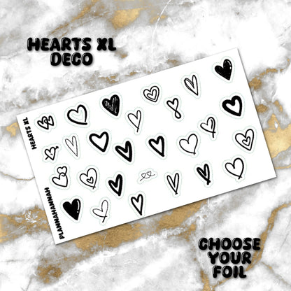 Heart XL | Foiled Journal Deco