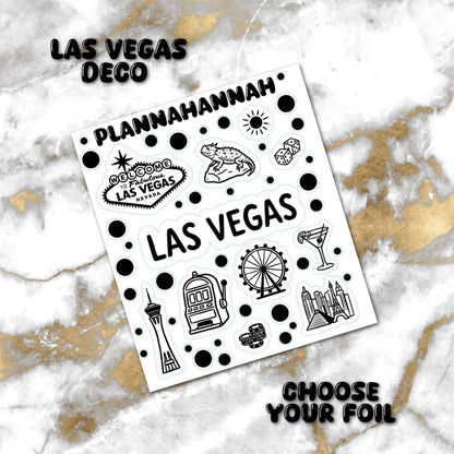 Las Vegas | Foiled Journal Deco