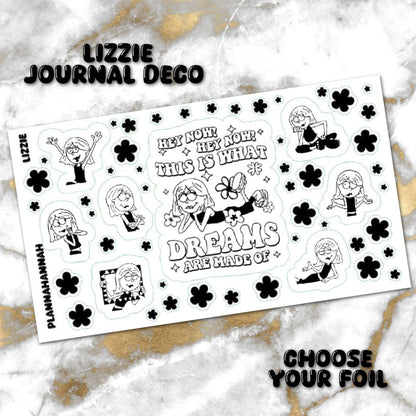 Lizzie | Foiled Journal Deco