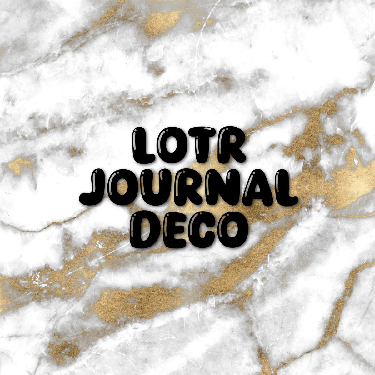 LOTR | Foiled Journal Deco
