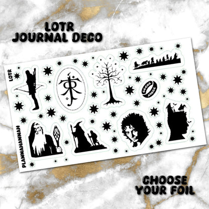 LOTR | Foiled Journal Deco