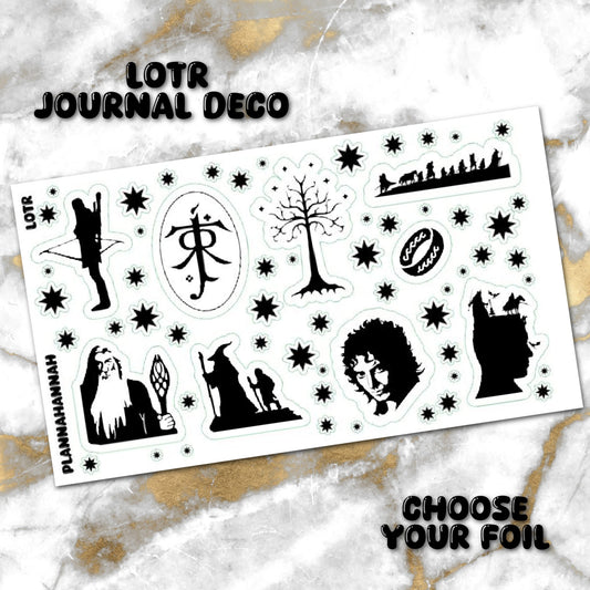LOTR | Foiled Journal Deco