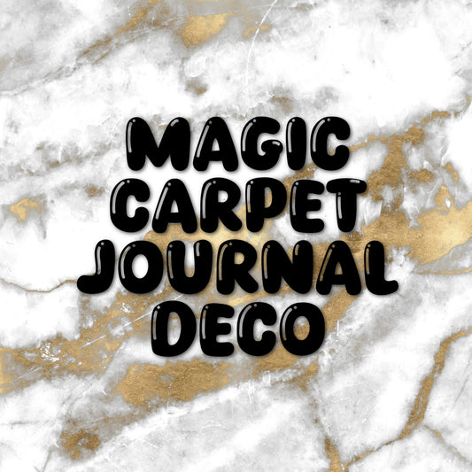 Magic Carpet | Foiled Journal Deco