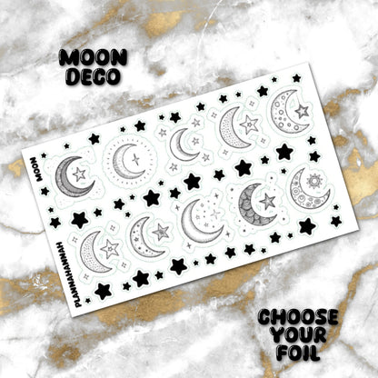 Moon | Foiled Journal Deco