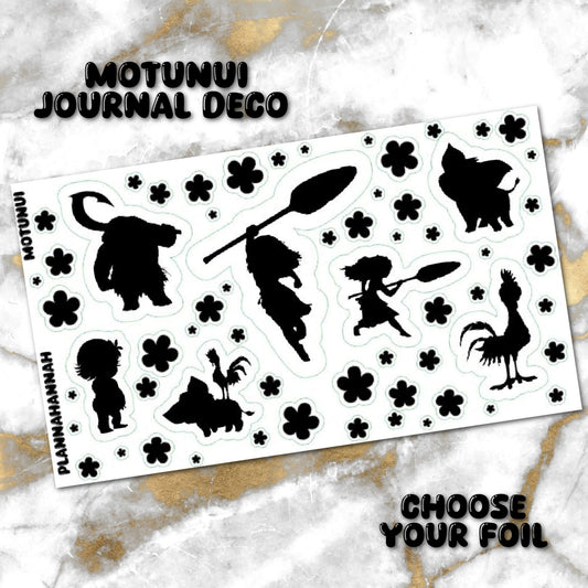 Motunui | Foiled Journal Deco