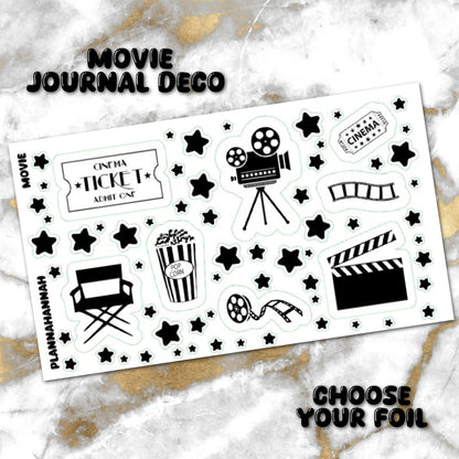 Movie | Foiled Journal Deco