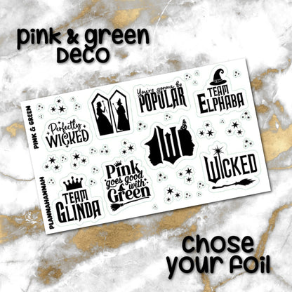 Pink & Green | Foiled Journal Deco