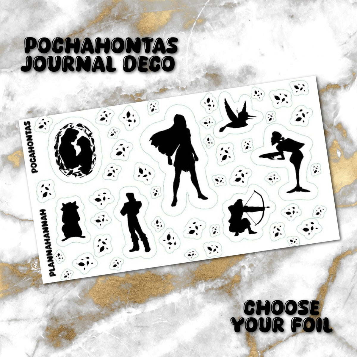 Pocahontas | Foiled Journal Deco