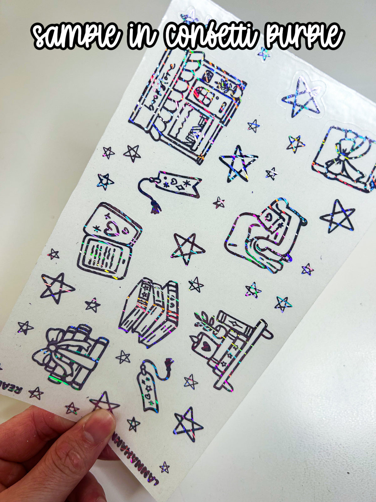 Reader | Foiled Journal Deco