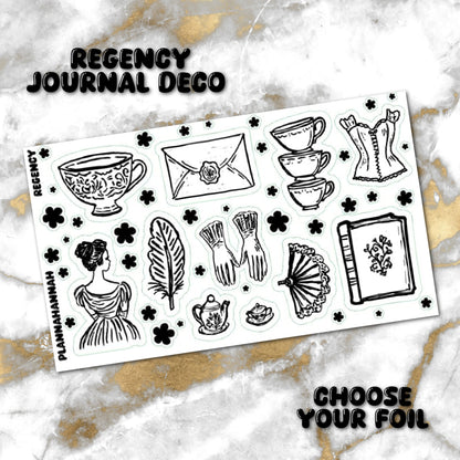 Regency | Foiled Journal Deco
