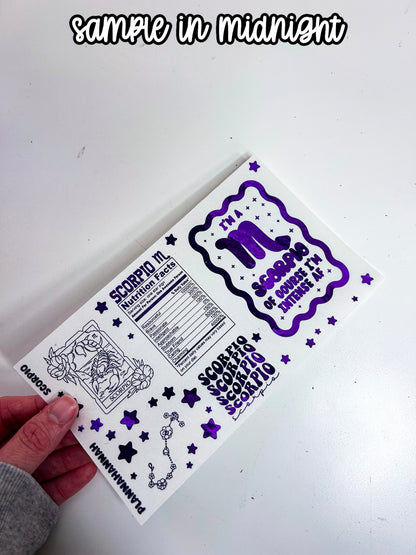Scorpio | Foiled Journal Deco