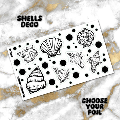 Shell | Foiled Journal Deco