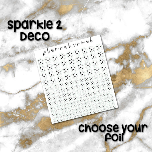 Sparkle 2 | Foiled Reading Journal Deco