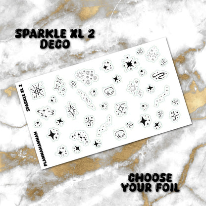 Sparkle XL 2 | Foiled Journal Deco