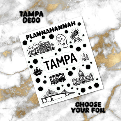 Tampa | Foiled Journal Deco