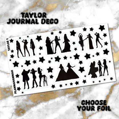 Taylor | Foiled Journal Deco