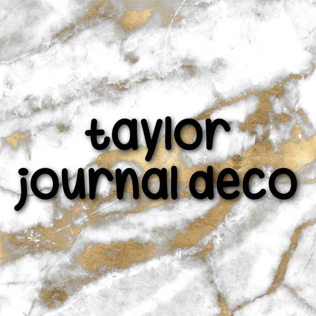 Taylor | Foiled Journal Deco