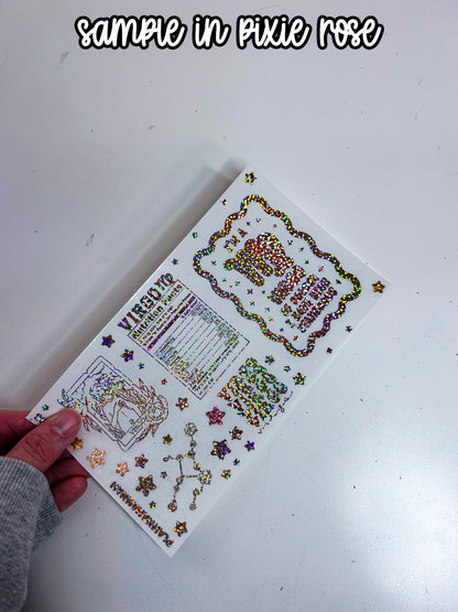 Virgo | Foiled Journal Deco
