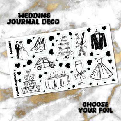 Wedding | Foiled Journal Deco