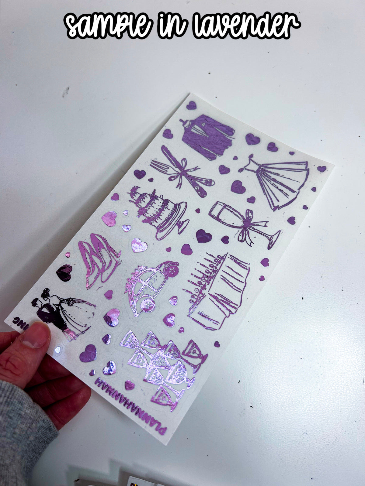 Wedding | Foiled Journal Deco