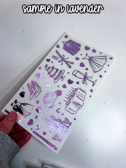 Wedding | Foiled Journal Deco