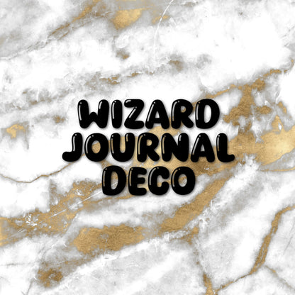Wizard | Foiled Journal Deco
