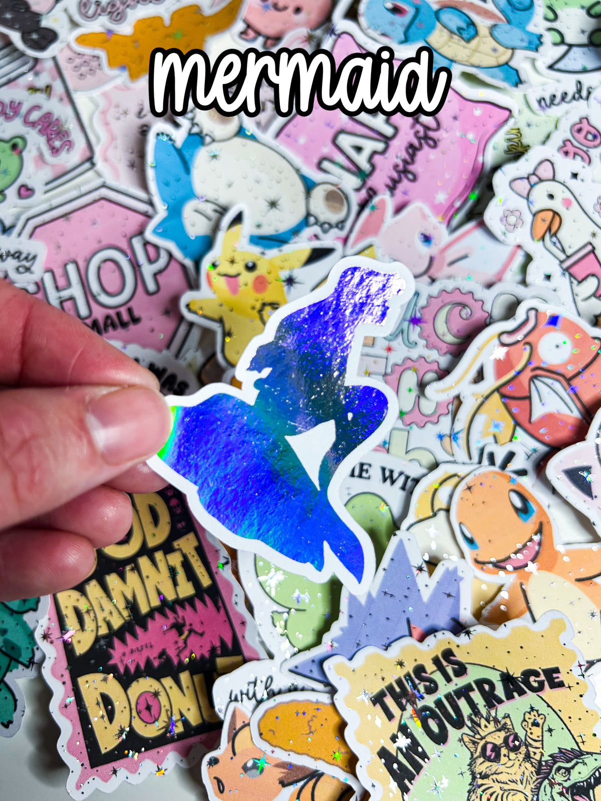 Princess | Foiled Die Cut Sticker *NOT WATERPROOF*