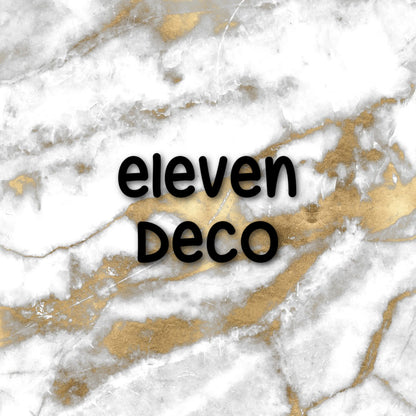 Eleven | Foiled Journal Deco