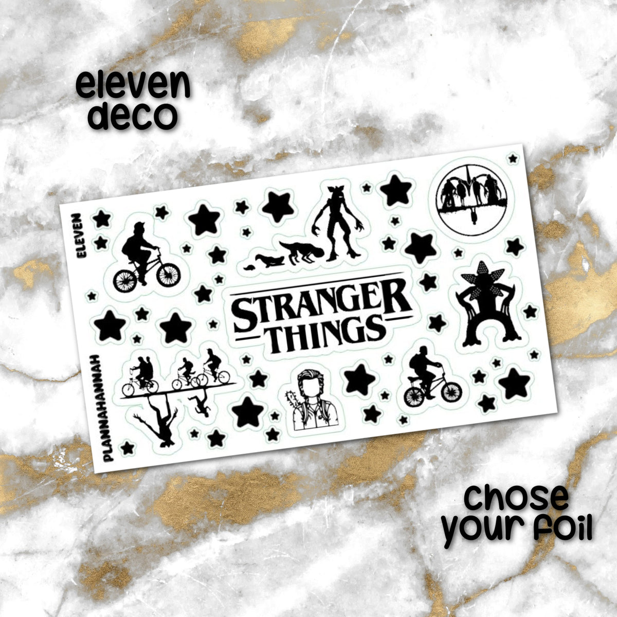 Eleven | Foiled Journal Deco