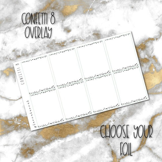 Confetti 8 | Foiled Overlay