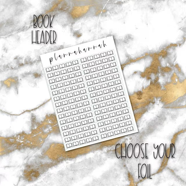 Book | Foiled Header Overlay