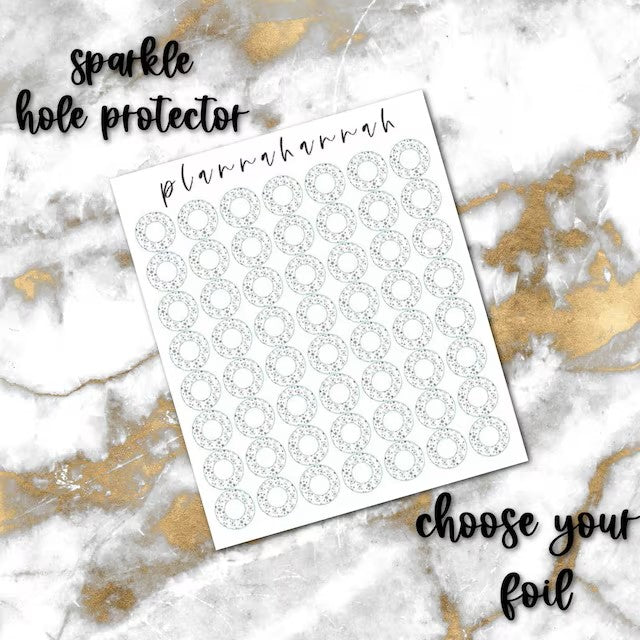Hole Sparkle | Foiled Hole Protector