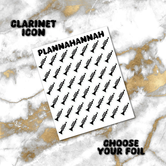 Clarinet | Foiled Icon