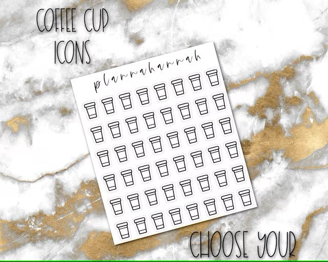 Coffee Cup | Foiled Icon