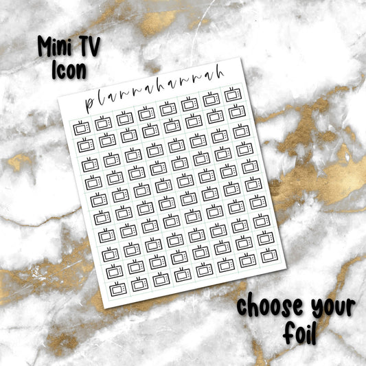 Mini TV | Foiled Icon