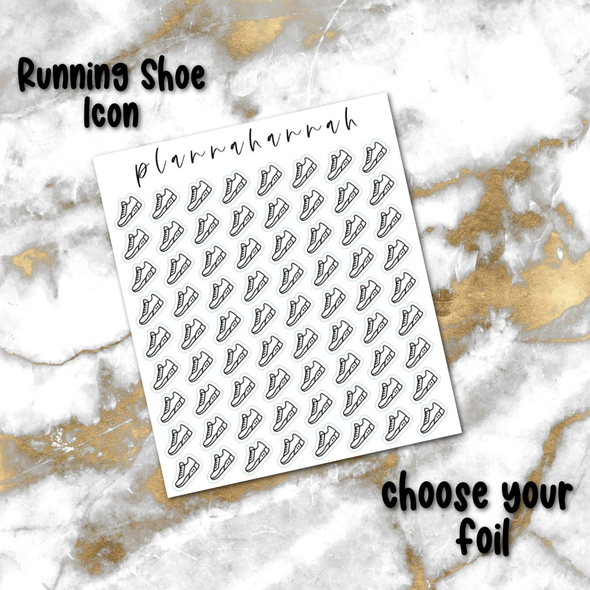Running Shoe | Foiled Icon