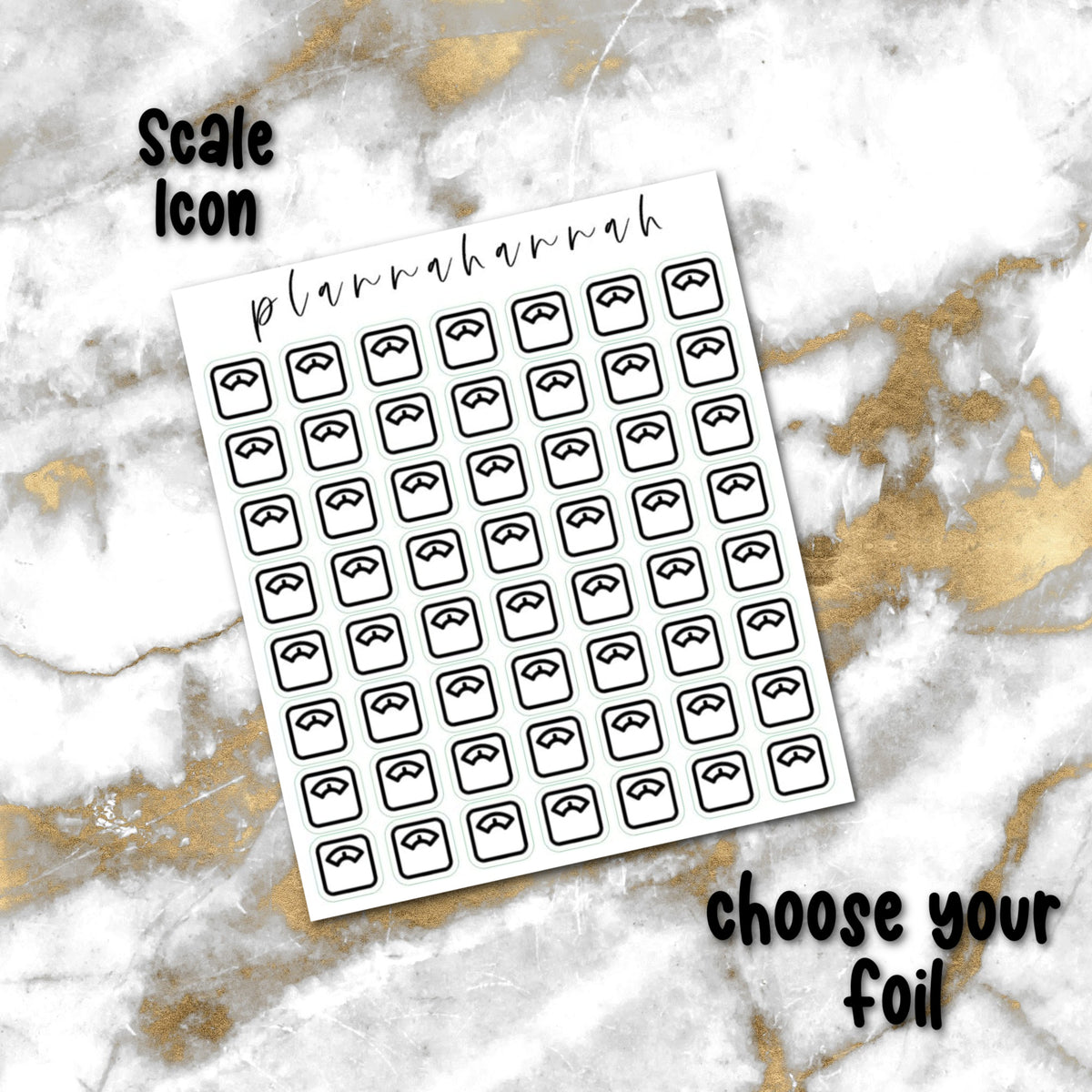 Scale | Foiled Icon