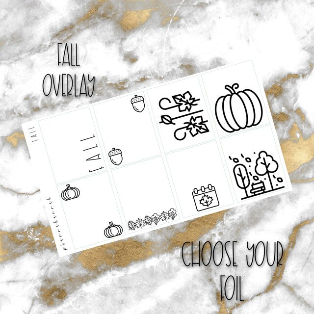 Fall | Foiled Overlay