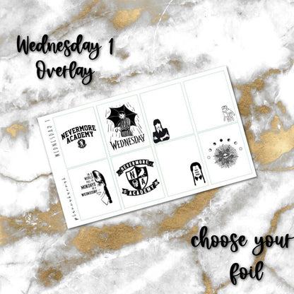 Wednesday 1 | Foiled Fandom Overlay