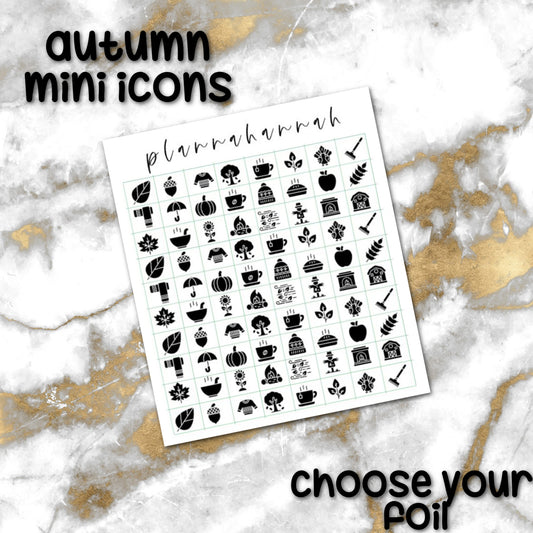 Mini Autumn | Foiled Icon