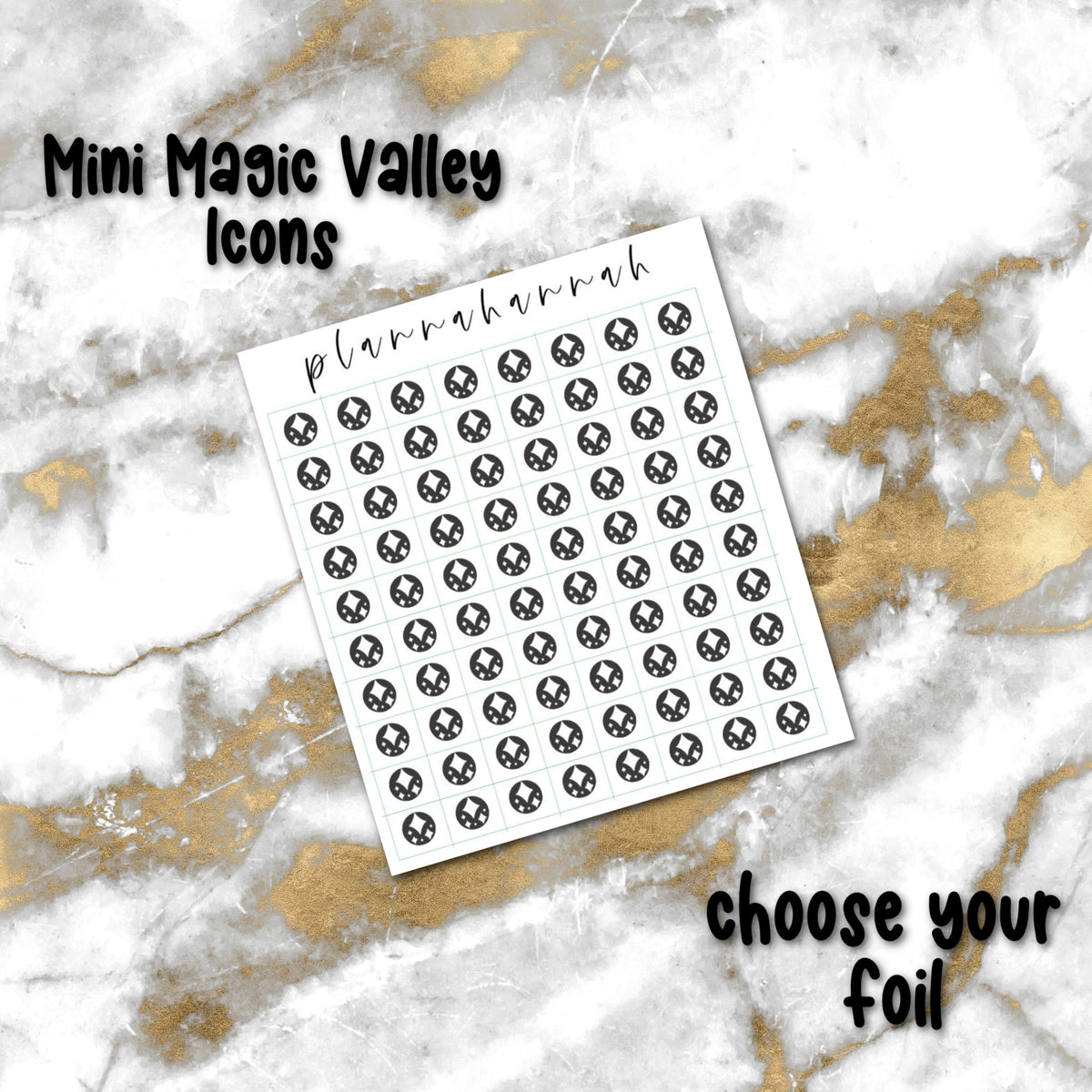 Mini Magic Valley | Foiled Icons