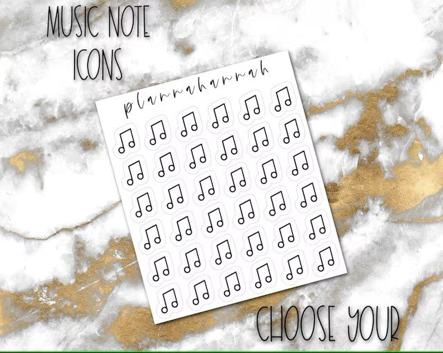 Music Note | Foiled Icon