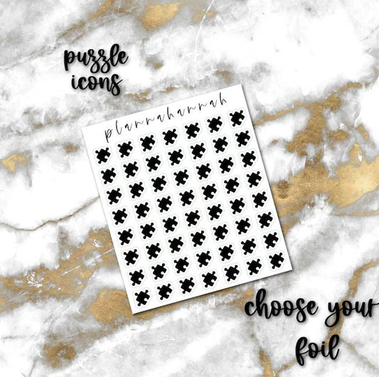 Puzzle | Foiled Icon